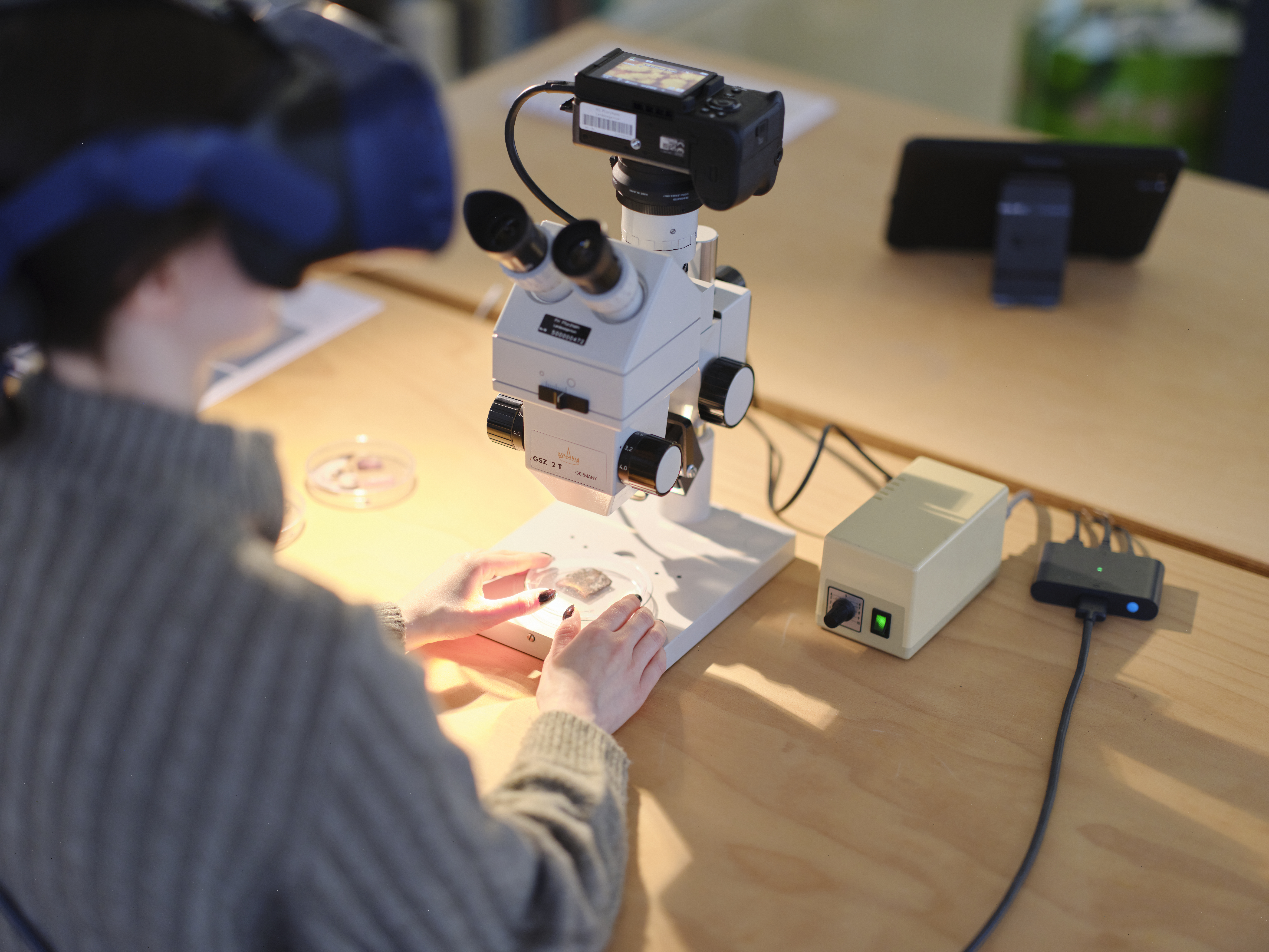 The VR Microscope