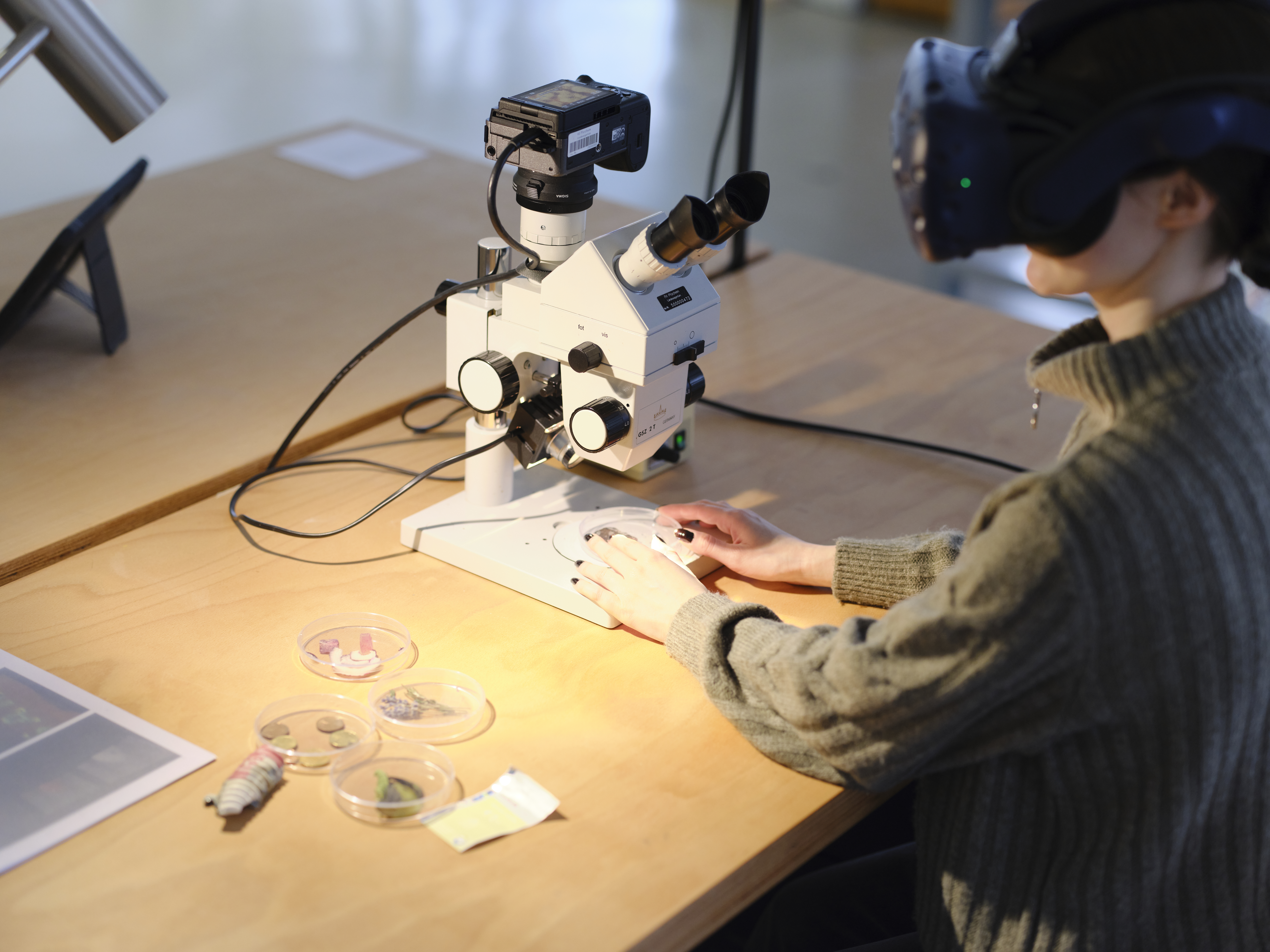The VR Microscope